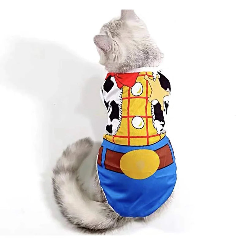 Camiseta Malha Pet - Roupa de Verão para Cães e Gatos - Novo Modelo