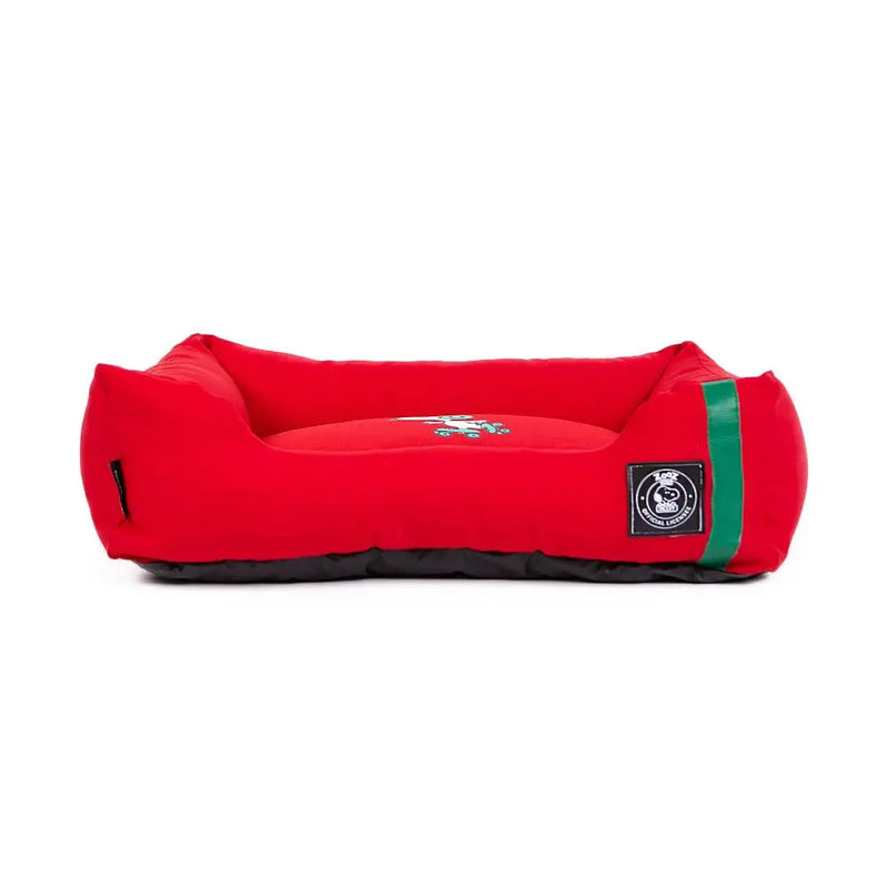 Cama para Pets Snoopy Skateboard Vermelha, Tamanho G