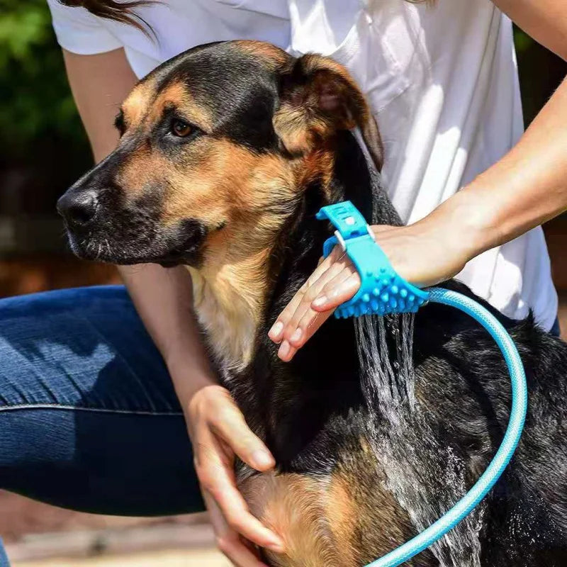 Mangueira de Banho para Pets com Massageador