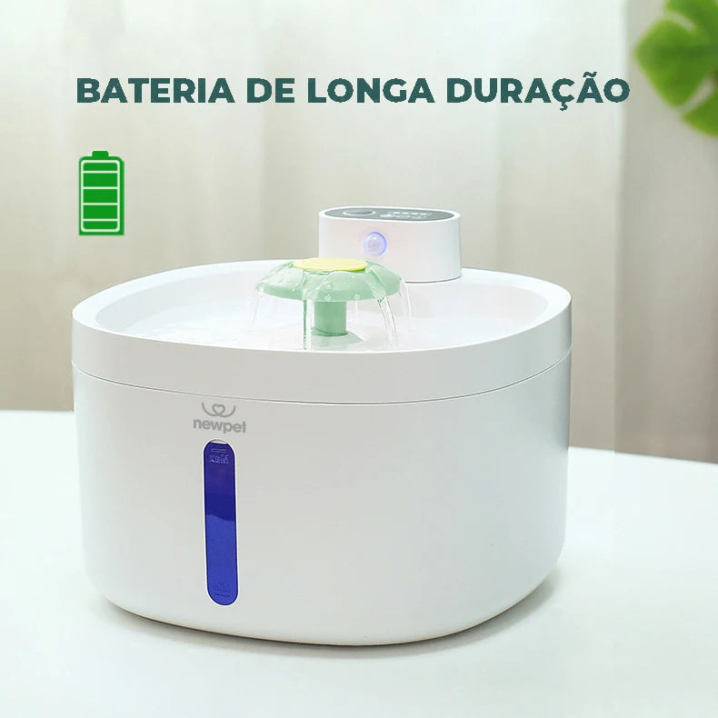 Fonte de Água Automática com Sensor Inteligente para pets