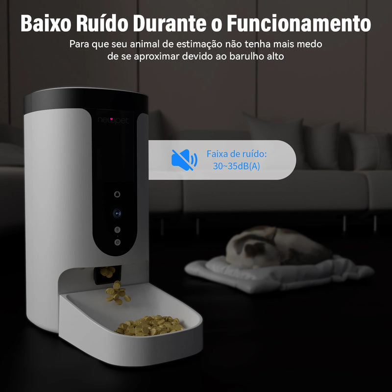 Alimentador Automático Inteligente para Pets Newpets