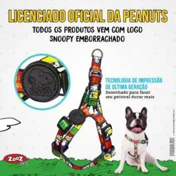 Kit Peitoral + Guia Joe Cool para Cães, Tamanho P