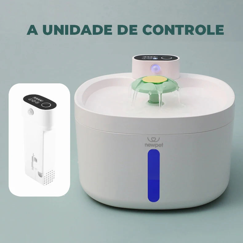 Fonte de Água Automática com Sensor Inteligente para pets