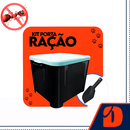 Container Porta Ração Pet 15KG + Pá Dosadora