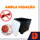 Container Porta Ração Pet 15KG + Pá Dosadora