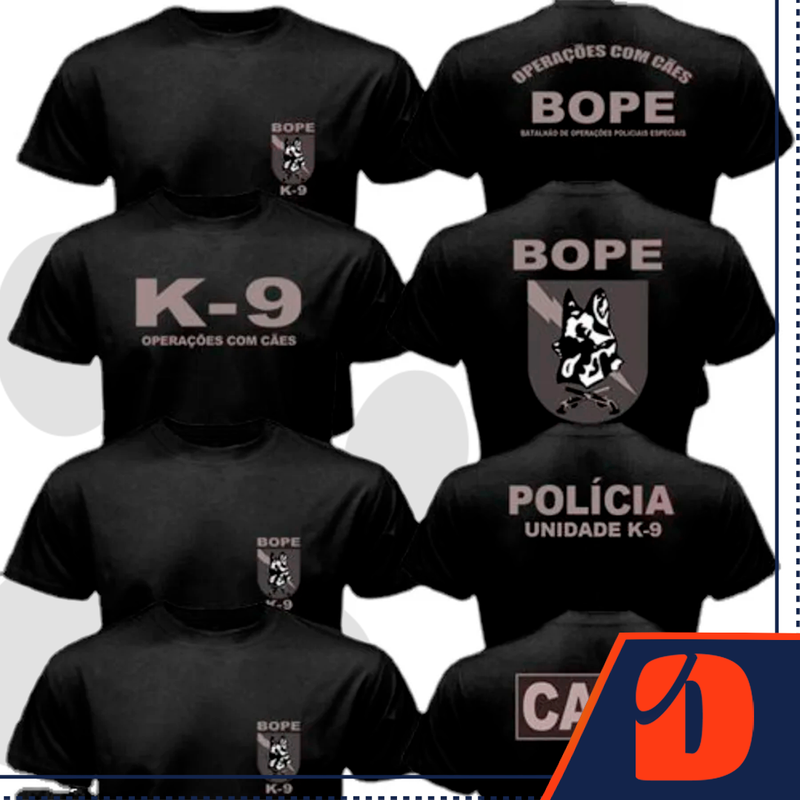 Camiseta BOPE K-9