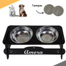 Comedouro PERSONALIZADO inclinável