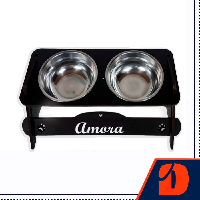 Comedouro PERSONALIZADO inclinável