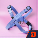 Coleira Peitoral Ajustável em X para Cães Violeta - G