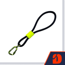 Guia De Corda Curta Preta com Verde Adestramento Treinamentos Cães