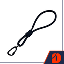 Guia De Corda Curta Preta para Adestramento Treinamentos Cães