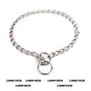 Coleira Colar de Elos Soldado Ultra Resistentes (3,50MM X 0,50CM/0,60CM/0,70CM/4,00MM X 0,70CM/0,80CM)