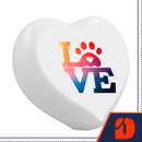 Luminária Coração Love Pet USB
